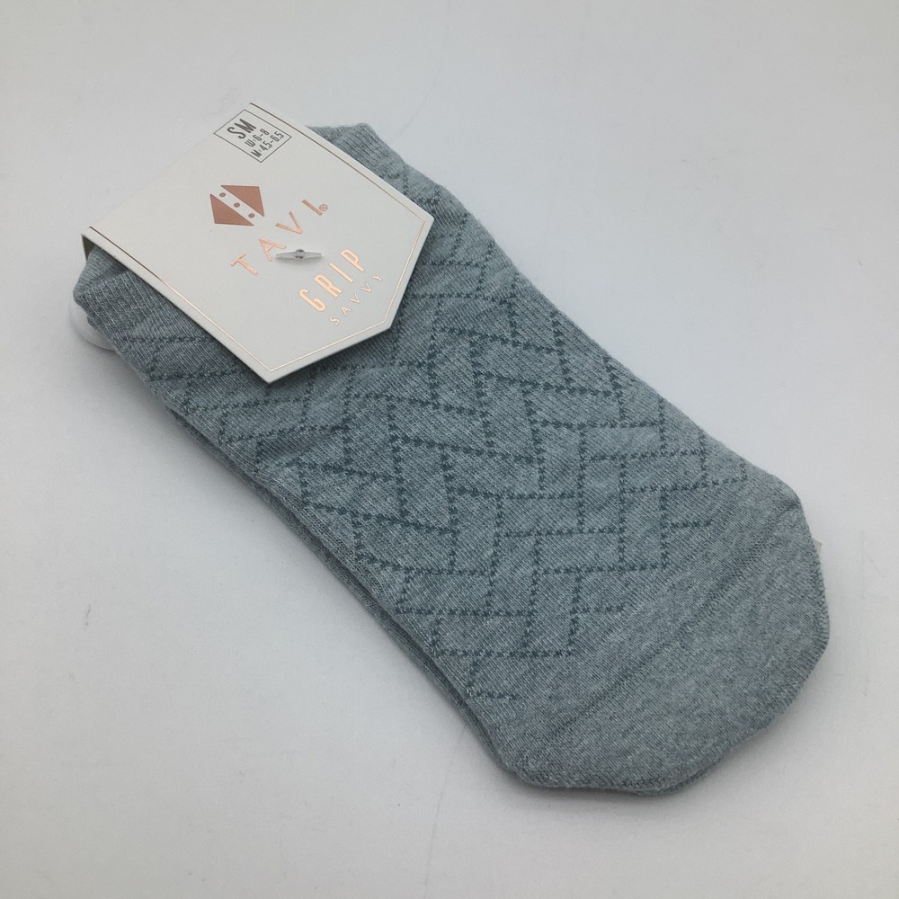 Tavi Savvy Grip Socks Mirage Heather Organic Cotton Size Small New